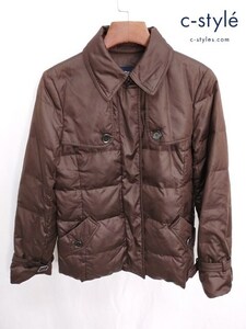 P594 [秋冬物][人気] BURBERRY LONDON バーバリーロンドン ダウンジャケット 40 ブラウン FS022-838-25 レディース | K★