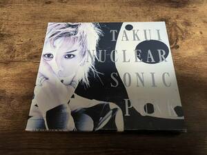 TAKUI CD「NUCLEAR SONIC PUNK」 中島卓偉　初回限定盤●