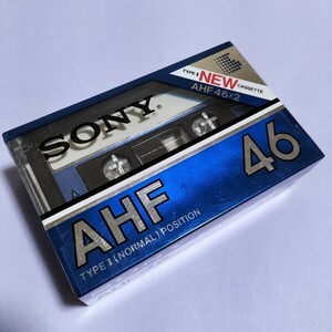 【未開封2本】カセットテープ★SONY★ソニー★AHF★AHF46★ノーマルカセットテープ★①