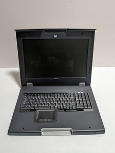  モニター　1440×900 17インチ ラックマウント型キーボード 　HP TFT7600