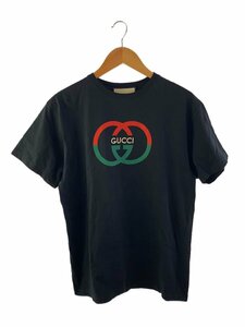 GUCCI◆24AW/Tシャツ/XS/コットン/BLK/771758XJF68