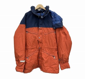 期間限定セール ザノースフェイス THE NORTH FACE SKI PATROL 80S ジャケット 表記サイズ:M オレンジ×ネイビー