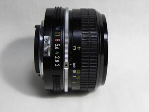 **中古品　Nikon MF Nikkor 50mm F 2　レンズ*