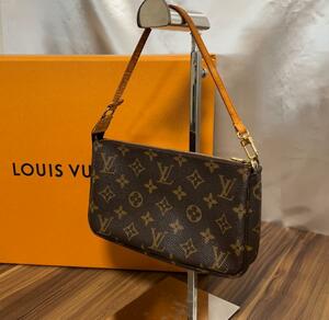 ★極美品★LOUIS VUITTON ルイヴィトン バッグ ポシェット アクセソワール モノグラム M40712