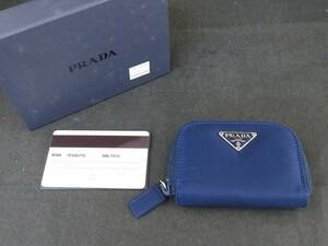 PRADA　プラダ　ナイロン　コンパクトウォレット　財布　M268　箱　ギャラ付