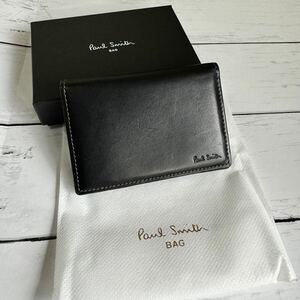 Paul Smith ポールスミス　定期入れ　カードケース　新品保存袋箱付き