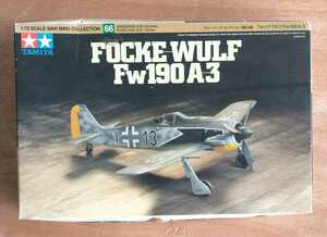 TAMIYA タミヤ / 1/72 / WWII　ドイツ軍 フォッケウルフ Fw190A-3 / FOCKE-WULF 