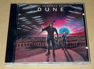 CD　デューン　砂の惑星　オリジナル・サウンドトラック　1984年●Dune●ブライアン・イーノ TOTO●デイヴィッド・リンチ