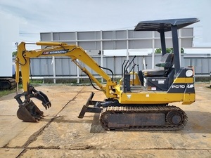 コマツ PC10-6 油圧ショベル 鉄キャタ バケットハサミ バケット ハサミ ツカミ ユンボ KOMATSU 中古