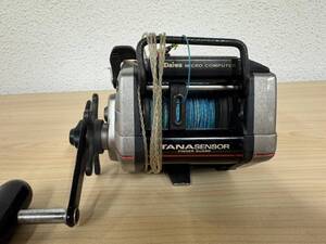 1円~ 現状保管品 DAIWA TANA SENSOR GS-60 船用 リール 釣具 フィッシング用品 棚センサー タナセンサー ビンテージ レトロ 