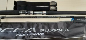 程度良好美品！　シマノ オシアプラッガー フレックスドライブ S77M スピニングロッド SHIMANO OCEA PLUGGER FLEXDRIVE