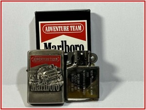 105【ZIPPO★ジッポー】【マルボロ Marlboro ADVENTURE TEAM】コレクション品 着火未確認　当時もの