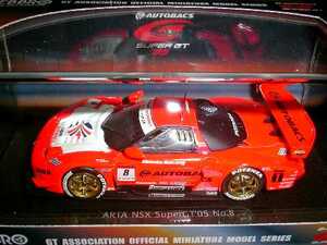 エブロ 1/43 ARTA NSX NO8 スーパーGT 2005