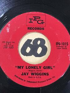 試聴 海外９千円前後で取引64年エキゾチック楽園ヴォーカル JAY WIGGINS FORGIVE THEN FORGET / MY LONELY GIRL 両面EX