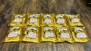 カレーの風味豊かな逸品！まるせん米菓・がんこ名人の半熟カレーせん - 70g×10袋-K108