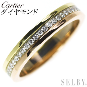 カルティエ K18YG/WG/PG ダイヤモンド リング ヴァンドーム 48号 出品2週目 SELBY