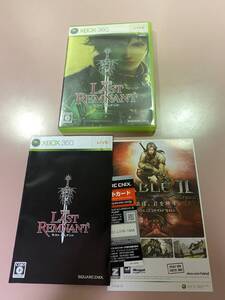 送料無料 Xbox360★ラストレムナント★used☆Last Remnant☆import Japan