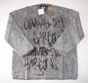 COMME des GARCONS コムデギャルソン モヘア ニット sizeS grey gray グレー