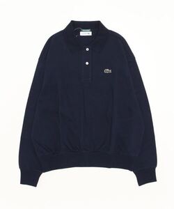 「LACOSTE」 長袖ポロシャツ 38 ネイビー レディース