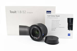 ★極上美品★ カールツァイス Carl Zeiss Touit 32mm F1.8 フジフィルムXマウント用 OL1547 #398