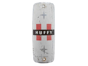 ビンテージ 自転車 ヘッドバッチ - HUFFY
