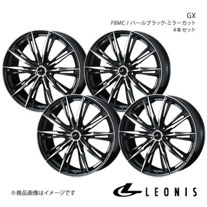 LEONIS/GX オデッセイ RB3/RB4 アルミホイール4本セット【19×7.5J5-114.3 INSET53 PBMC】0039385×4