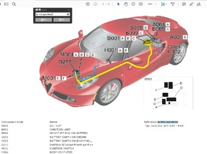 アルファロメオ　4C ワークショップ&配線図 整備書　Alfa-Romeo