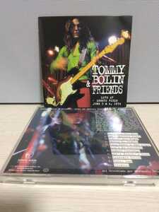 ☆TOMMY BOLIN ＆ FRIENDS☆LIVE AT EBBETS FIELD　JUNE 3 ＆4,1974【貴重ライヴ盤】トミー・ボーリン CD