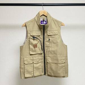 ◆◇送料無料 美品 THE NORTH FACE PURPLE LABEL 65/35 Duck Field Vest メンズ S ベージュ◇◆ノースフェイス パープルレーベル べスト