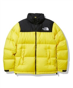 THE NORTH FACE Nuptse Jacket KL ザ・ノース・フェイス ヌプシジャケット ブラック×ライトニングイエロー メンズ Mサイズ