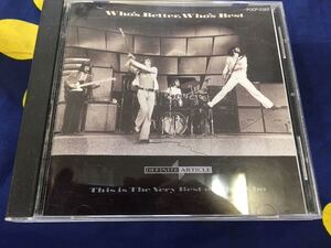 The Who★中古CD国内盤「ザ・フー～フーズ・ベター・フーズ・ベスト」