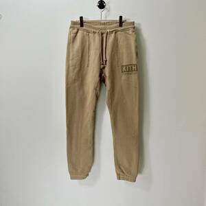 KITH キス × nonnative ノンネイティブ サイズ0 スウェットパンツ ロゴ タン ブラウン