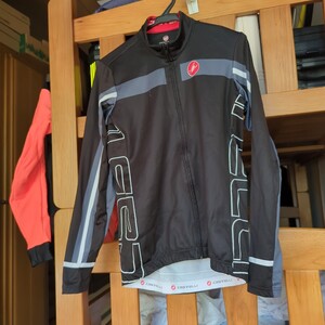 サイクルジャージ CASTELLI 長袖 黒 L