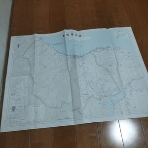 森町管内図 昭和51 北海道茅部郡森町 渡島総合振興局管内中部 古地図 古書和書PA