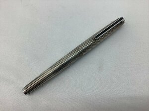 PILOT 万年筆/カスタム/スターリングシルバー/ペン先18K-750/現状 動作未確認 内部ワレ有 中古品 ACB