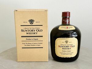 ◇【未開栓】 SUNTORY OLD WHISKY サントリー オールド ウイスキー 750ml 43% 箱付き 保管品◇