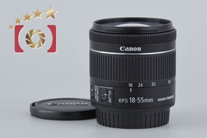 【中古】Canon キヤノン EF-S 18-55mm f/4-5.6 IS STM