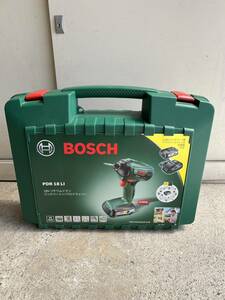 BOSCH／ボッシュ！PDR18LI ！18Vリチウムイオンバッテリーインパクトドライバー！新品未使用品！