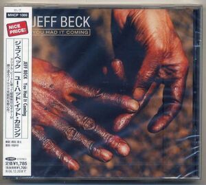 ☆ジェフ・ベック JEFF BECK 「ユー・ハッド・イット・カミング You Had It Comiing」 新品 未開封