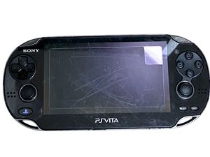 【動作確認済】 SONY ソニー PS Vita PCH-1000 クリスタルブラック ジャンク