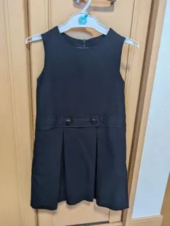 UNIQLO キッズ ワンピース 黒 100cm