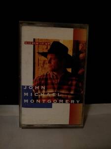 C9336　カセットテープ　JOHN MICHAEL MONTGOMERY　KICKIN