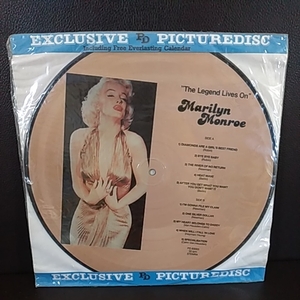  Marilyn Monroe - THE LEGEND LIVES ON - USA ピクチャー盤ＬP PD83003 デットストック未開封