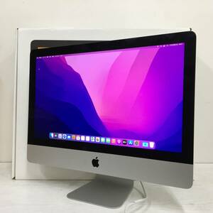 ☆ 【21.5インチ】Apple iMac (21.5-inch, Late 2015) A1418『Core i5(5575R)2.8GHz/RAM:8GB/HDD:1TB』Monterey 動作品 ※難あり