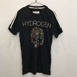 EI862 HYDROGEN 半袖tシャツ　デザインtシャツ　ウイメンズ S 黒　スカル Y2K