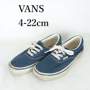 MK2036*VANS*バンズ*ジュニアスニーカー*US4-22cm*ネイビー