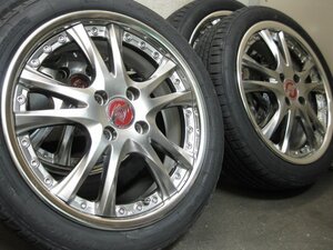 ■USED■SSR VIENNA MERISIA 16インチ＆新品165/50R16 4本セット■N-BOX/タント/スペーシア他 カスタム用に■