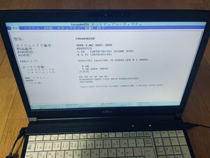 Lifebook A579/BX i5-8265U/8GB/500G　ジャンク扱い　リカバリDiskあり