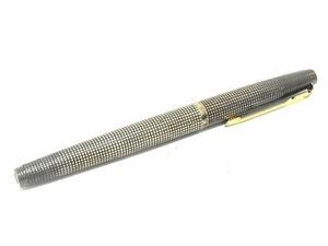 1円 PARKER パーカー ペン先 14K 14金 万年筆 筆記用具 文房具 ステーショナリー シルバー系 FC5798