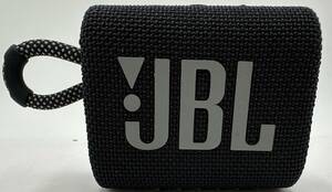 n1105RK JBL GO3 ブラック ポータブルBluetoothスピーカー 充電器なし type-C対応 パッシブラジエーター搭載 ポータブル 動作未確認